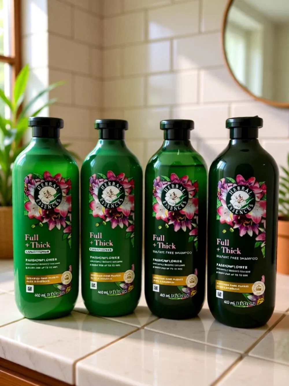 Herbal Essences Full + Thick Shampoo & Conditioner – Passion Flower (2 of each) - Picture 1 of 3